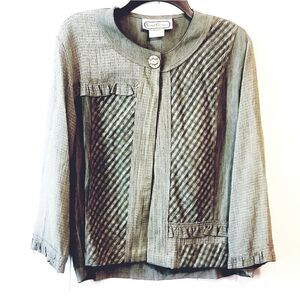 Saint Germain Paris green Jacket Size S‎